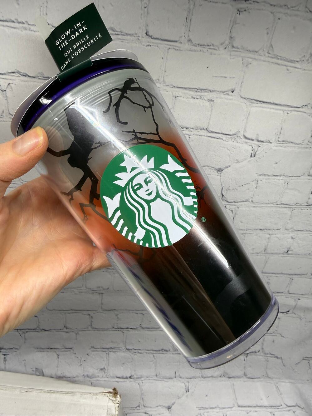 NWT Starbucks Halloween Glow in the Dark Limited Edition 16oz Tumbler Cup